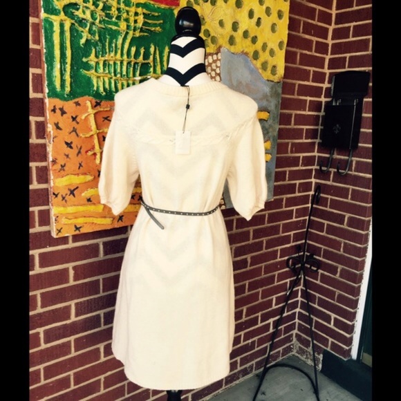 Bcbg cream sweater dress - Picture 2 of 4
